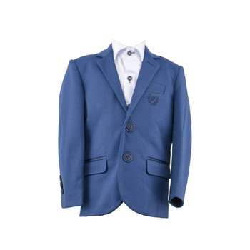 Sacou albasru, pentru baieti Sacou albasru, pentru baieti