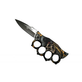 Briceag tip rozeta, imprimeu pirat, 21 cm Briceag tip rozeta, imprimeu pirat, 21 cm