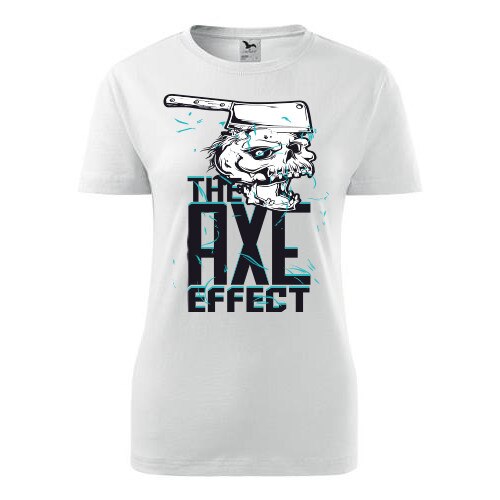 Tricou The AEX effect dama alb, XS