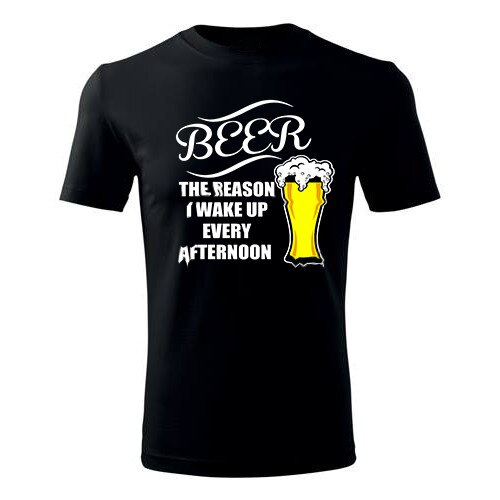 Tricou The reason barbati negru, S