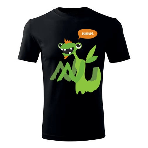 Tricou Fantasy monster barbati negru, L