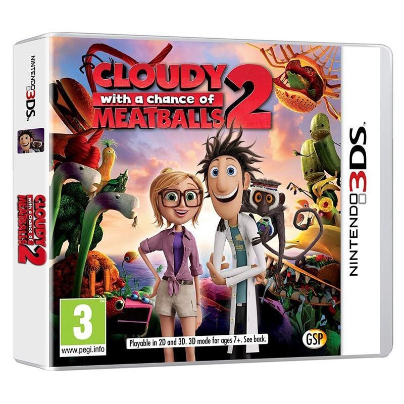 Joc Cloudy With A Chance Of Meatballs 2 Nintendo 3Ds