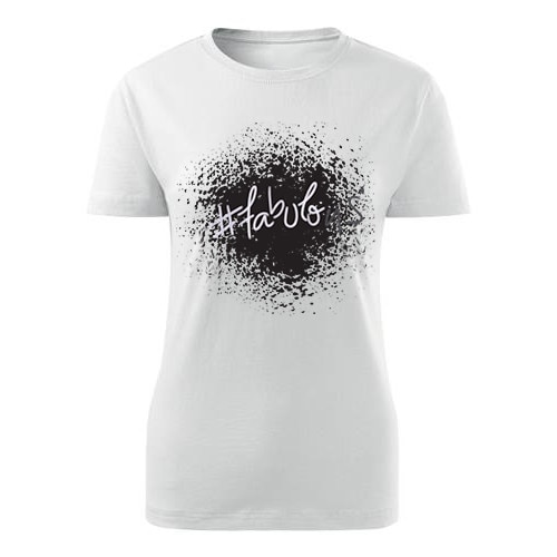 Tricou Fabulous dama alb, M