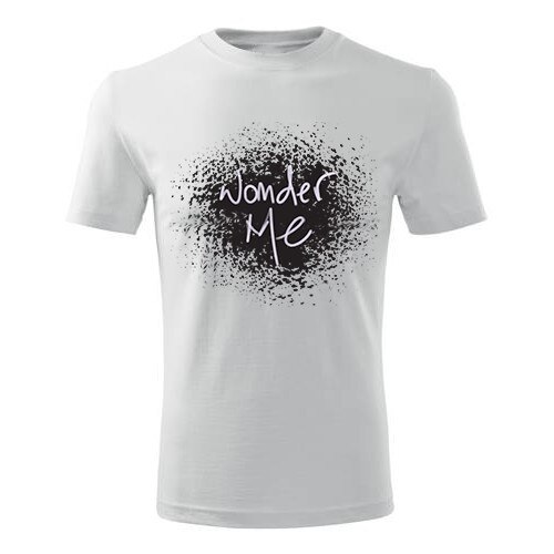 Tricou Wonder me barbati alb, S