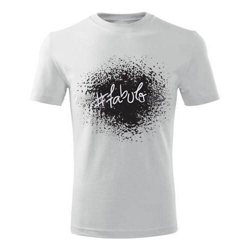 Tricou Fabulous barbati alb, L