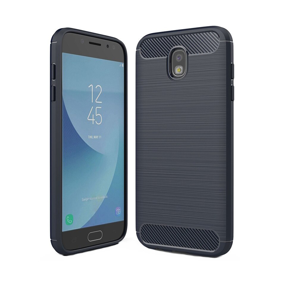 Husa de protectie Air Carbon pentru Samsung Galaxy J5 (2017), Dark Blue