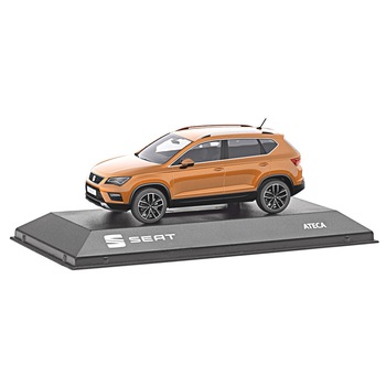 Macheta Auto Seat Ateca, 1:43, Portocaliu Macheta Auto Seat Ateca, 1:43, Portocaliu