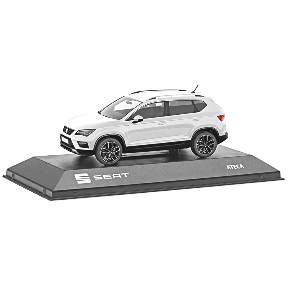 Macheta Auto Seat Ateca, 1:43, Alb