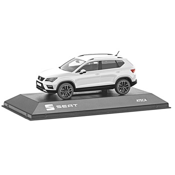 Macheta Auto Seat Ateca, 1:43, Alb Macheta Auto Seat Ateca, 1:43, Alb