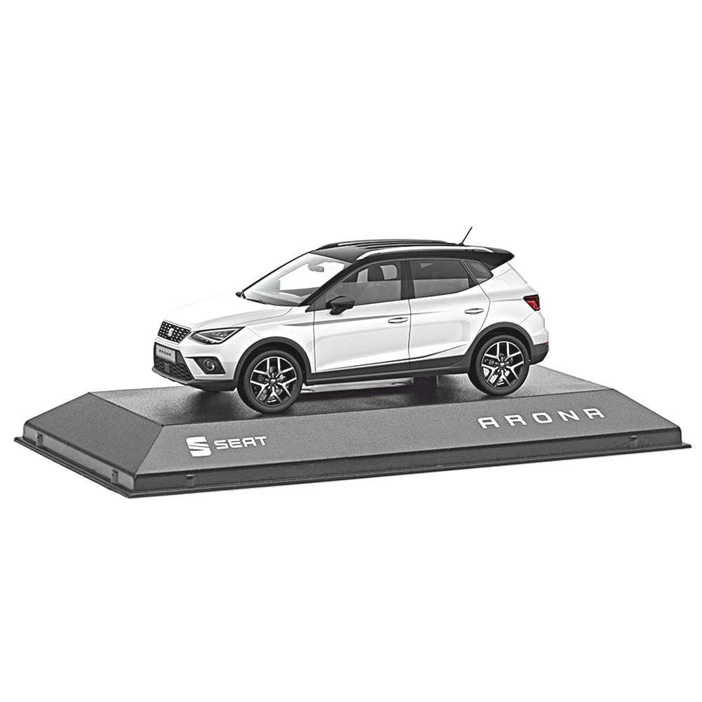 Macheta Auto Seat Arona, 1:43, Alb