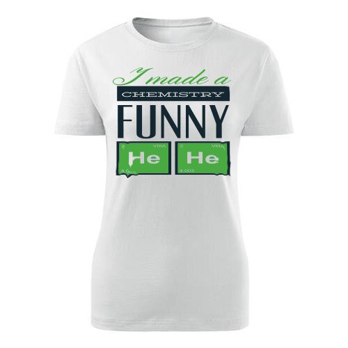 Tricou I made a dama alb, M