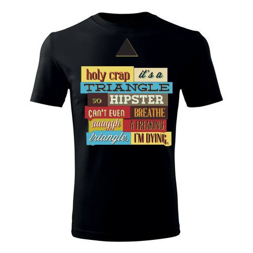 Tricou Holy Crap barbati negru, M