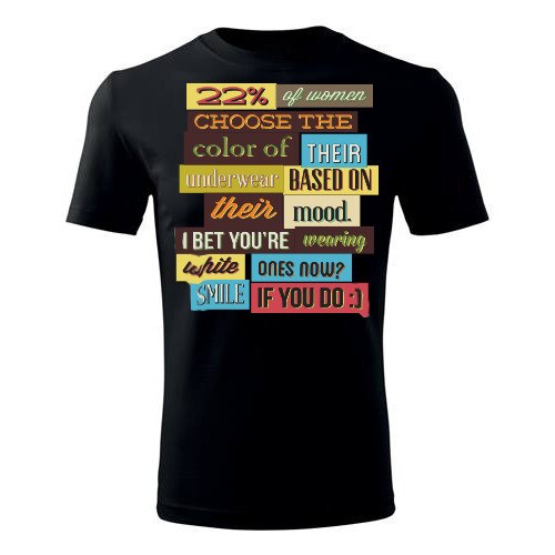 Tricou 22 of women barbati negru, M