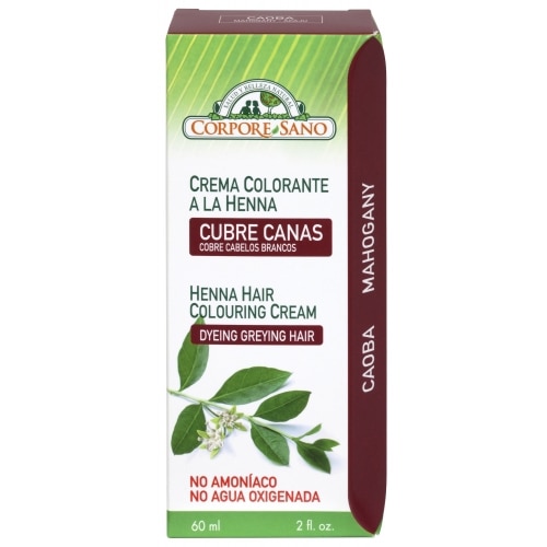 Vopsea henna crema semipermanenta - mahon Corpore Sano 60 ml