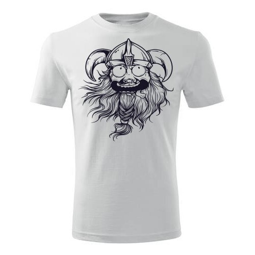 Tricou Viking barbati alb, L