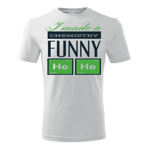 Tricou I made a barbati alb, M