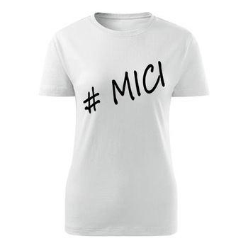 Tricou Mici dama alb, M Tricou Mici dama alb, M