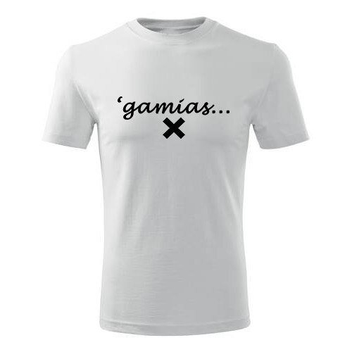 Tricou Gamias barbati alb, S