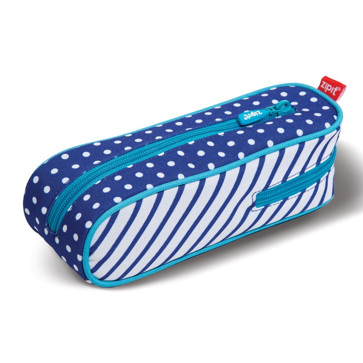 Моливник ZIPIT, Davis, 22x6x8cm, Син