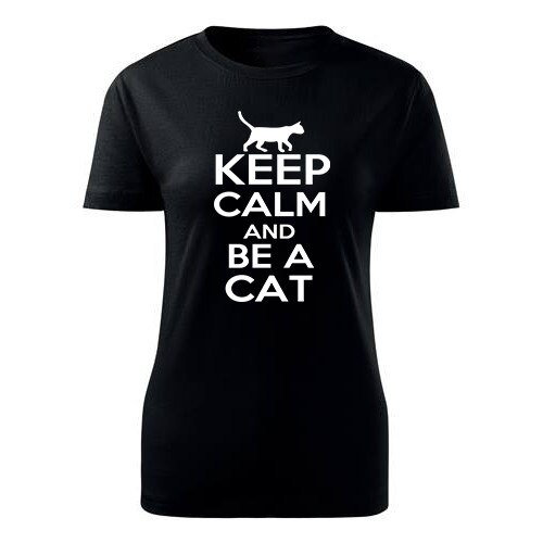 Tricou ABe a cat dama negru, S