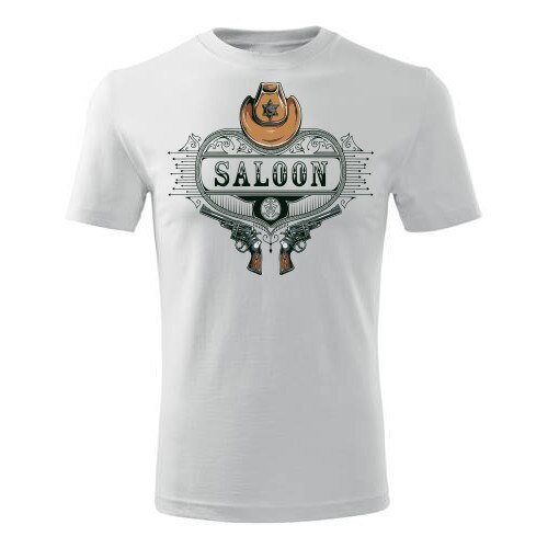 Tricou Relaxed barbati alb, M