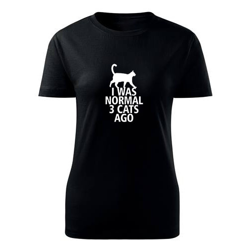 Tricou Normal dama negru, S