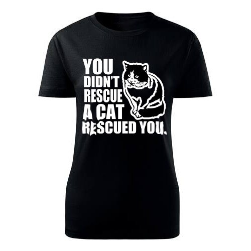 Tricou You didn't dama negru, S