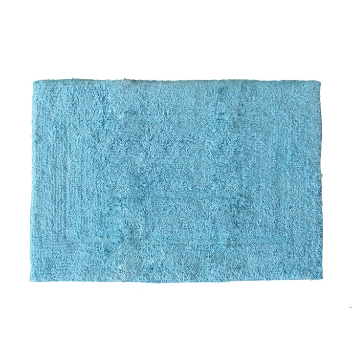 Килимче за баня Duratex, Айра, синьо, 40х60 см