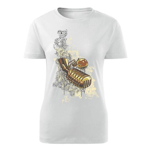 Tricou rock Loud spidey dama alb, S