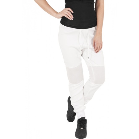 Pantaloni De Trening Albi Cu Plasa Pentru Femei Xs Eu Emag Ro