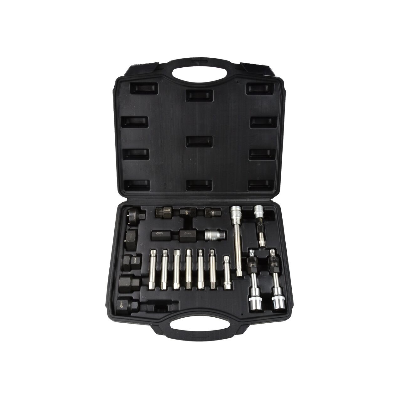 Set de chei pentru asamblare/demontare alternator, Geko, 22 piese