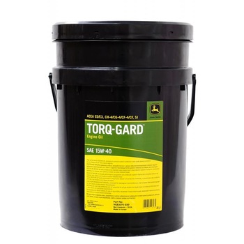 Ulei motor John Deere Torq Gard 15W-40 E5 20L Ulei motor John Deere Torq Gard 15W-40 E5 20L