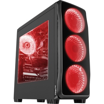 Carcasa gaming Genesis Titan 750 Red Carcasa gaming Genesis Titan 750 Red