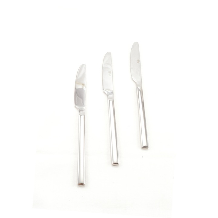 Set 3 cutite, inox, Perfect Home