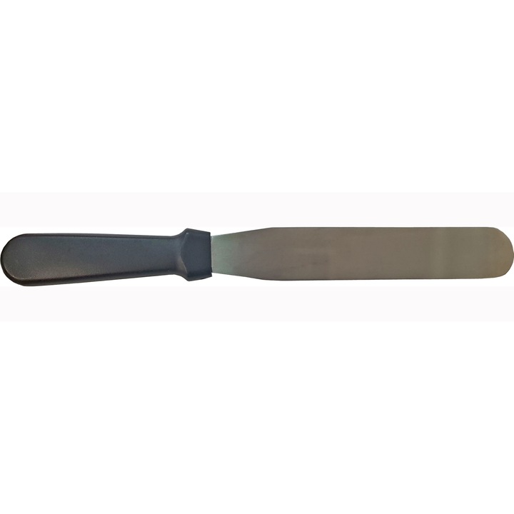 Spatula inox cu maner plastic 37x4cm,HoReCa