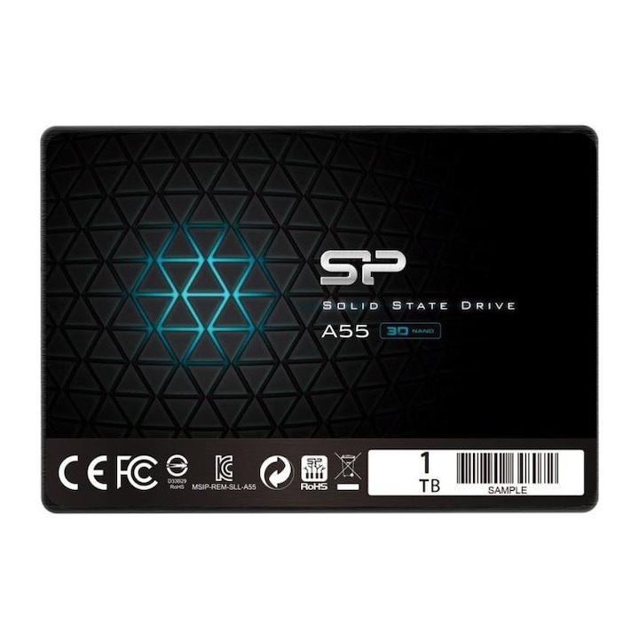 Solid State Drive (SSD) Silicon Power A55, 1TB, 2.5", SATA III