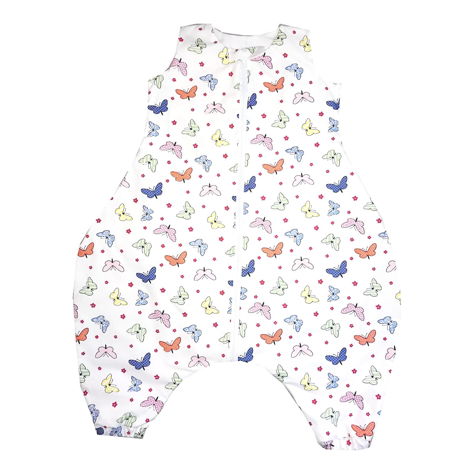 Sac de dormit cu picioare 1-3 ani Deseda Fluturasi