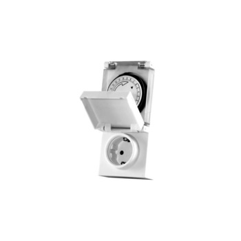 Priza de exterior programabila mecanic, 24h/30 min, 3500 W, Home Priza de exterior programabila mecanic, 24h/30 min, 3500 W, Home