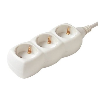 Cablu prelungitor, 3 prize, 250V, lungime 3 m, de interior, alb, Home Cablu prelungitor, 3 prize, 250V, lungime 3 m, de interior, alb, Home