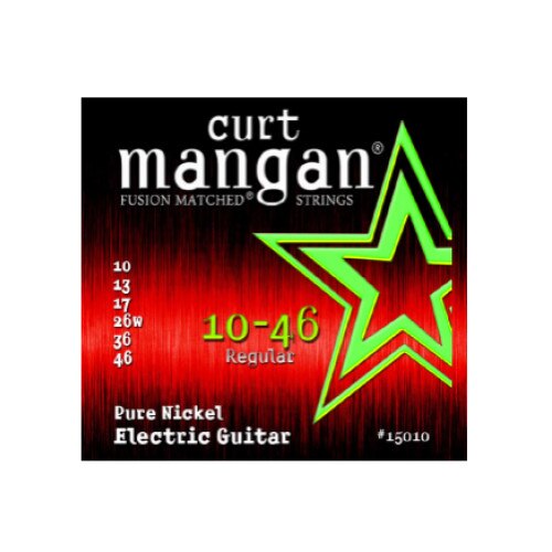 Set Corzi Chitara Electrica - Curt Mangan Pure Nickel 10-46