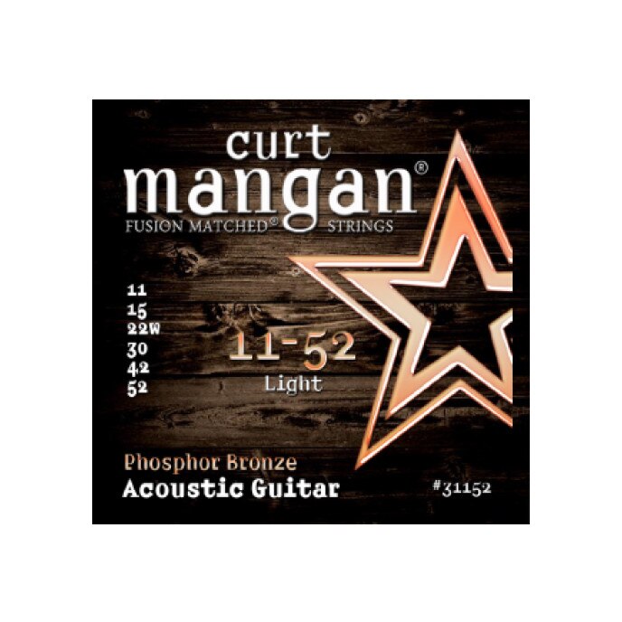 Set Corzi Chitara Acustica - Curt Mangan Phosphor Bronze 10-52
