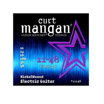 Set Corzi Chitara Electrica - Curt Mangan Nickel Wound 11-48 Set Corzi Chitara Electrica - Curt Mangan Nickel Wound 11-48