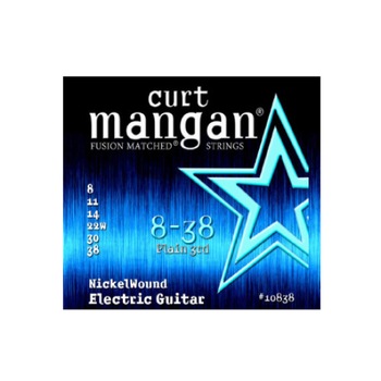 Set Corzi Chitara Electrica - Curt Mangan Nickel Wound 08-38 Set Corzi Chitara Electrica - Curt Mangan Nickel Wound 08-38
