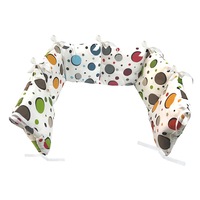 Aparatoare protectii laterale pat pufoase 120x60 cm h28cm Deseda Buline amestecate