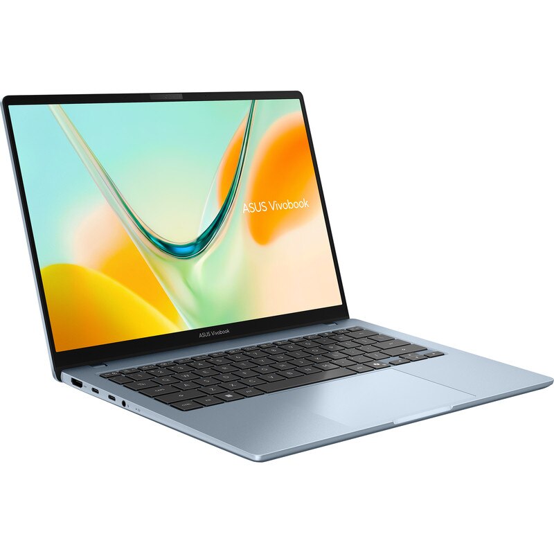 Laptop ASUS Vivobook S14 S5408QA-TM274W Snapdragon X X1-26-101 14 inch RAM 8GB SSD 256GB Qualcomm Adreno X1-85 Windows 11 Light Blue