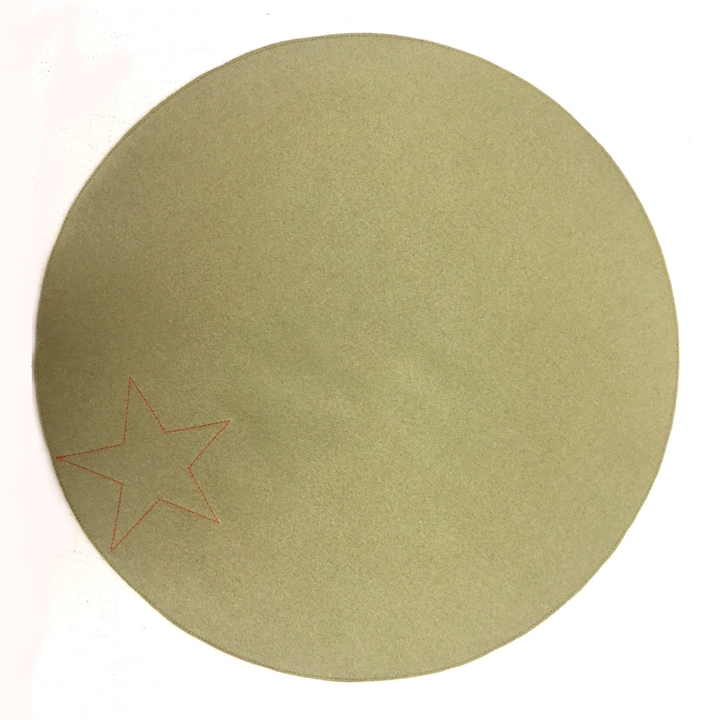 Подложки за чинии Астела Хоум, кръгли, звезда, 6 бр., 6017