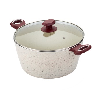 Oala NAVA Terrestrial, cu invelis ceramic antiaderent, aluminiu, 28 cm Oala NAVA Terrestrial, cu invelis ceramic antiaderent, aluminiu, 28 cm