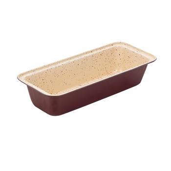 Forma pentru chec NAVA Terrestrial, cu invelis ceramic, otel carbon, 7 x 33 x 14 cm Forma pentru chec NAVA Terrestrial, cu invelis ceramic, otel carbon, 7 x 33 x 14 cm