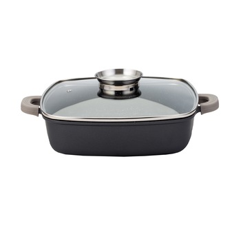 Cratita/ vas pentru cuptor NAVA Funtzio, cu invelis antiaderent stone, 28 cm Cratita/ vas pentru cuptor NAVA Funtzio, cu invelis antiaderent stone, 28 cm