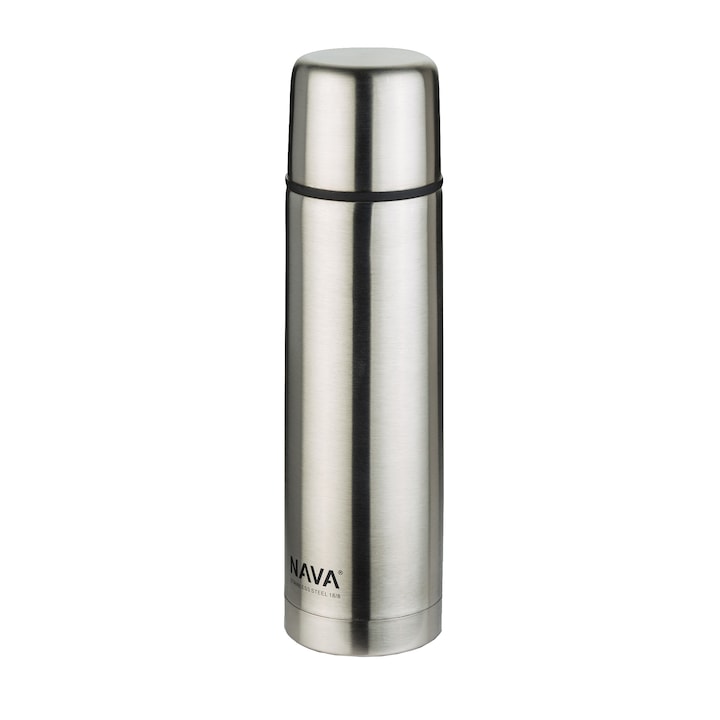 Термос NAVA Acer, Неръждаема стомана, С клапан и капачка чаша, 500 мл